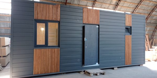 Каркасний будинок з пічкою 48 м²